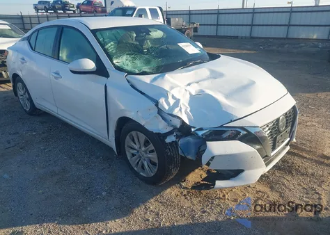2020 Nissan Sentra S Xtronic Cvt from USA, damaged, VIN 3N1AB8BV6LY256324